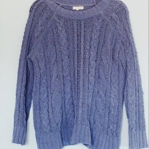 L.A Hearts Blue Knit Sweater